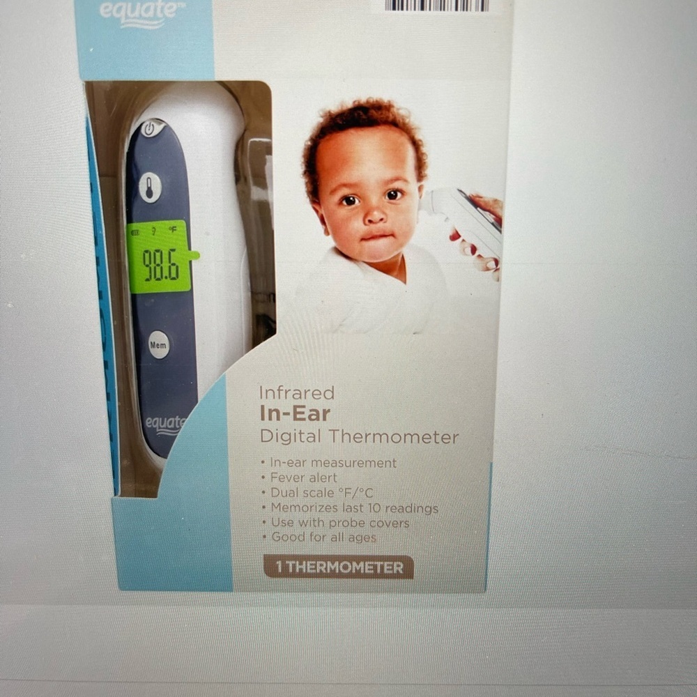 Infrared 1 second in ear digital thermometer - Picture 14 of 14
